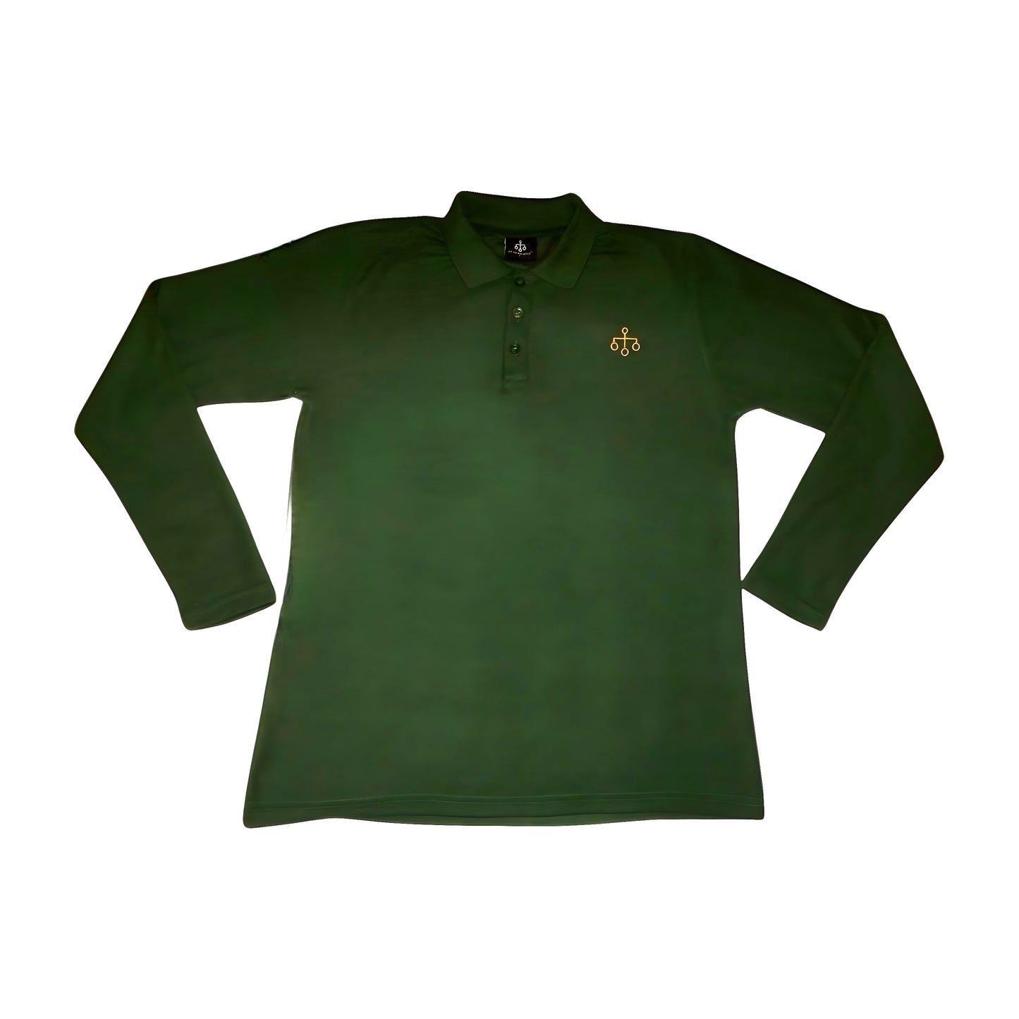 Lindella - Long Sleeved Polo Shirt (green)